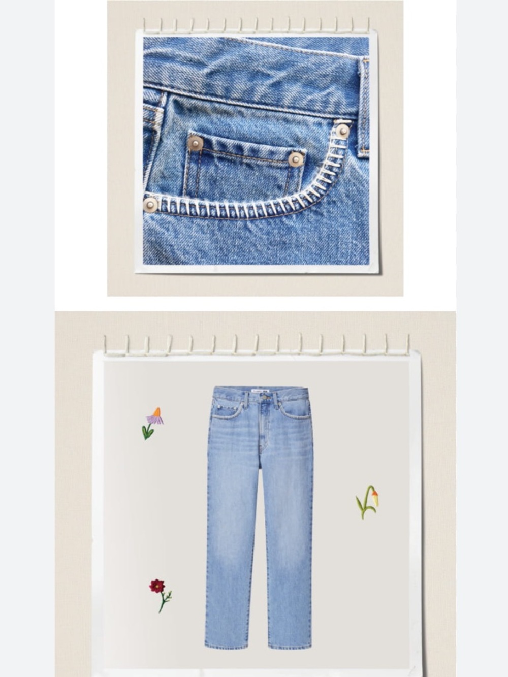 JWA/Uniqlo Light Wash Women’s Slim Straight Jeans